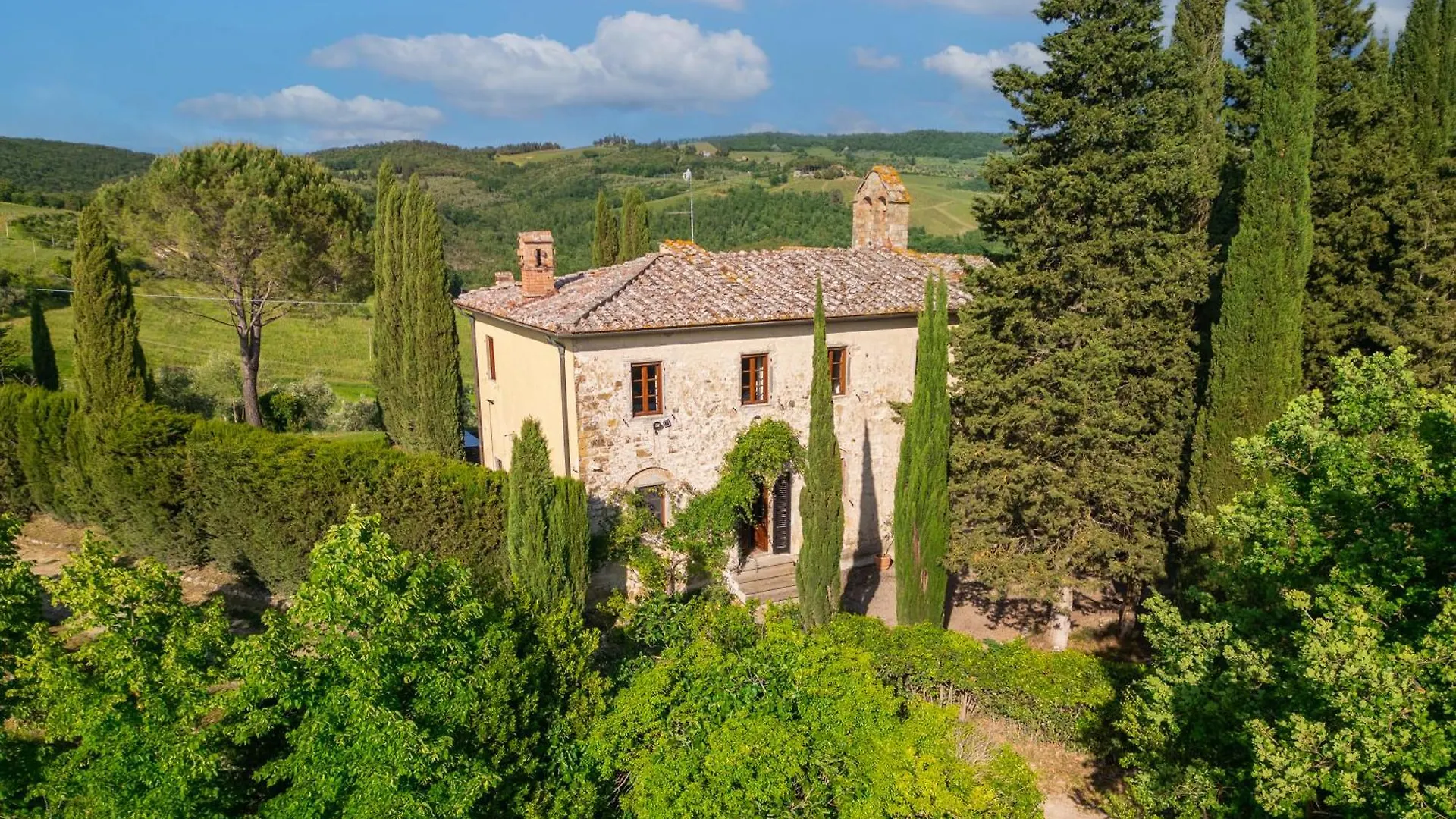 ファームステイ グレーヴェ・イン・キアンティ Rignana Estateヴィラ
